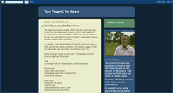 Desktop Screenshot of padgettforcouncil.blogspot.com