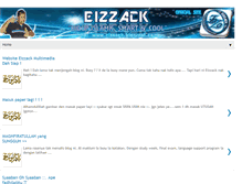 Tablet Screenshot of eizzack.blogspot.com