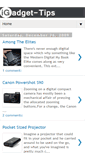 Mobile Screenshot of igadget-tips.blogspot.com
