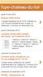 Mobile Screenshot of fcpe-chateau-du-loir.blogspot.com