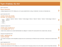 Tablet Screenshot of fcpe-chateau-du-loir.blogspot.com