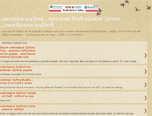 Tablet Screenshot of american-stafford-woefkesranch.blogspot.com