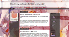 Desktop Screenshot of creativelyquilting.blogspot.com
