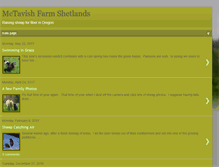 Tablet Screenshot of mctavishfarmshetlands.blogspot.com