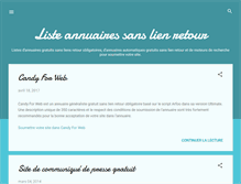 Tablet Screenshot of liste-annuaire-gratuit.blogspot.com
