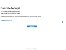 Tablet Screenshot of eurovisaopt.blogspot.com