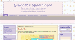 Desktop Screenshot of gravidezematernidade.blogspot.com