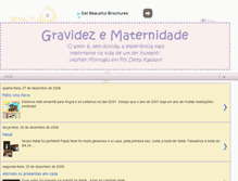 Tablet Screenshot of gravidezematernidade.blogspot.com