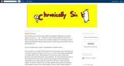 Desktop Screenshot of chronicallysickbutstillthinking.blogspot.com