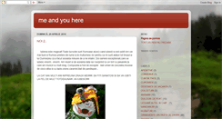 Desktop Screenshot of meandyouhere.blogspot.com