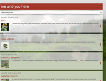 Tablet Screenshot of meandyouhere.blogspot.com