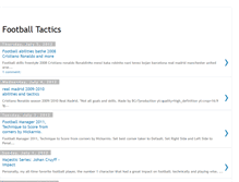 Tablet Screenshot of football-tactics.blogspot.com