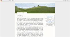 Desktop Screenshot of daddyfinancials.blogspot.com