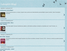 Tablet Screenshot of lukupiiri-blogi.blogspot.com