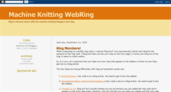 Desktop Screenshot of machineknittingring.blogspot.com