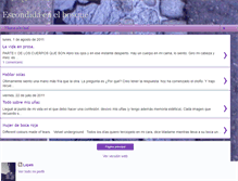 Tablet Screenshot of escondidaenelbosque.blogspot.com