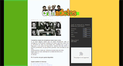 Desktop Screenshot of cranadictos.blogspot.com