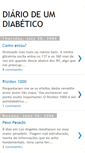 Mobile Screenshot of diariodeumdiabetico.blogspot.com