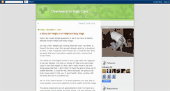 Desktop Screenshot of overheardinyogaclass.blogspot.com