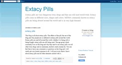 Desktop Screenshot of extacypills.blogspot.com