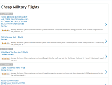 Tablet Screenshot of cheapmilitaryflights.blogspot.com