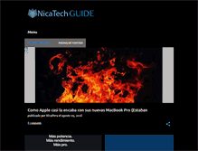 Tablet Screenshot of nicatechguide.blogspot.com