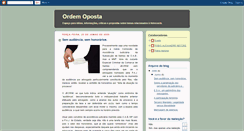 Desktop Screenshot of ordemoposta.blogspot.com