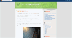 Desktop Screenshot of ecoauditexperiment.blogspot.com