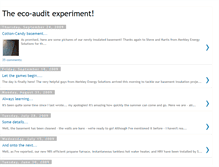 Tablet Screenshot of ecoauditexperiment.blogspot.com