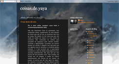 Desktop Screenshot of coisasdeyaya.blogspot.com