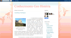 Desktop Screenshot of conhecimentogeohistoria.blogspot.com