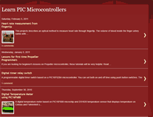 Tablet Screenshot of learnpicmicrocontrollers.blogspot.com