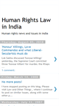 Mobile Screenshot of humanrights-india.blogspot.com