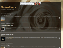 Tablet Screenshot of gloriosaespera.blogspot.com