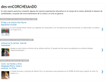 Tablet Screenshot of desencorchetando.blogspot.com