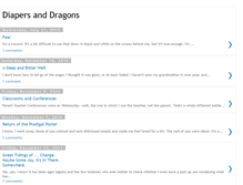 Tablet Screenshot of diapersanddragons.blogspot.com