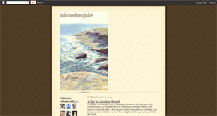 Desktop Screenshot of michaelmcguireart.blogspot.com