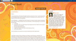 Desktop Screenshot of pearllinnascott.blogspot.com