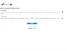 Tablet Screenshot of nylons-legs.blogspot.com