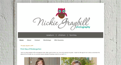 Desktop Screenshot of nickiegraybillphotography.blogspot.com