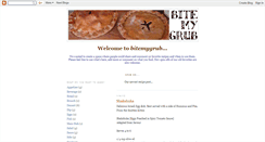 Desktop Screenshot of bitemygrub.blogspot.com