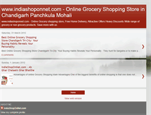 Tablet Screenshot of indiashoponnet.blogspot.com