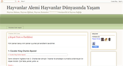 Desktop Screenshot of hayvanlar-vahsiyasam.blogspot.com