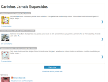 Tablet Screenshot of carinhosrecebidos.blogspot.com