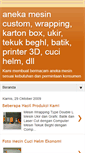 Mobile Screenshot of kreasimesin.blogspot.com