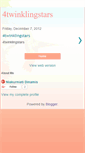 Mobile Screenshot of 4twinklingstars.blogspot.com
