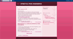 Desktop Screenshot of ofimaticaparaingenieros.blogspot.com