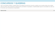 Tablet Screenshot of concursales.blogspot.com