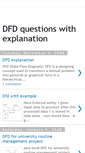 Mobile Screenshot of dfd-explanation.blogspot.com