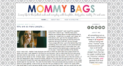 Desktop Screenshot of mommybags.blogspot.com